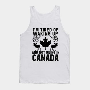 Canada travel saying for Canadian Culture Canada Fans Tank Top